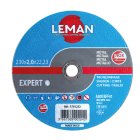 Leman expert : 25 disques tronçonnage inox 230 x 22 x 2 mm