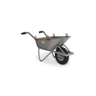 Brouette easy rider 80L,  roue pneumatique, anneau de levage