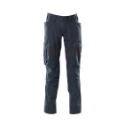 Pantalon de travail avec poches genouillères MASCOT Accelerate - 18579-442-Bleu marine-82-46