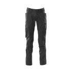 Pantalon de travail avec poches genouillères MASCOT Accelerate - 18579-442-Noir-82-38