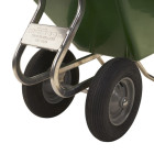 Brouette Noka 160 en alu avec 2 roues pneumatiques