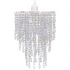 Lustre plafonnier suspendu lampe moderne cristal 30,5 cm helloshop26 2402012