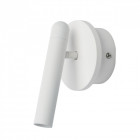 Applique murale blanche techno   10 cm