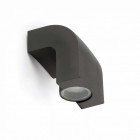 Aplique murale de jardin gris foncé klamp 1 ampoule