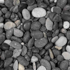 Galet calcaire mix noir 16-25 mm - pack de 10m² (35 sacs de 20kg - 700kg)