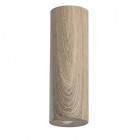 Plafonnier marron techno 1 ampoule 30 cm