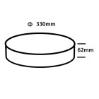 Plafonnier led 18w rond - couleur eclairage au choix