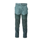 Pantalon de travail avec poches genouillères MASCOT Customized - 22479-230-40-90-Vert menthe