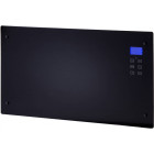 Radiateur électrique design noir écran led ecran led