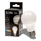 Ampoule LED 8.5W E27 Ampoule A60 blanc chaud 3000K