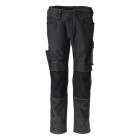 Pantalon de travail avec poches genouillères MASCOT Unique - 21979-459-Noir-48-82