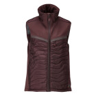 Gilet de travail thermique MASCOT Customized - 22365-318-06 M-Bordeaux-M