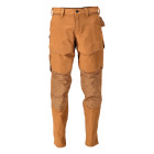 Pantalon de travail avec poches genouillères MASCOT Customized - 22379-311/2-Noisette-42-76