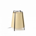 Lampe de table beige akane 1 ampoule