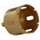 Foret diamant à sec TIVOLY Ø65 l.43 mm - Spécial céramique - 12000926500