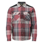 Chemise de travail en flanelle avec doublure fourrure MASCOT Customized - 23104-446-Bordeaux-M