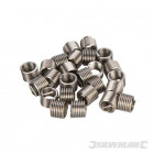 Paquet de filets rapportés de type Helicoil M5 x 0,8 mm pq de 25 SILVERLINE 234567