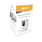 Somfy one+ - solution de sécurité caméra, sirène, détecteur de mouvement et alarme tout-en-un