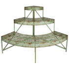 Etagère à plante d'angle industrielle