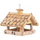 Mangeoire oiseaux en bouleau