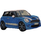 Paillasson mini bleue