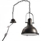 Lampe suspension metal diamètre 33cm