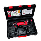 Presse à sertir L2X Virax + pince mère + 2 batteries + inserts au choix-V Ø12-14-16-18-22 (cuivre) - 253582