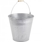 Seau en zinc givré 12l