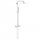 Colonne de douche avec mitigeur thermostatique vitalio joy système 230