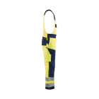 Cotte à bretelles haute-visibilité Jaune-Fluo/Marine 26601804 - Taille au choix
