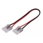 Connecteur pour bande LED COB 10mm double tête 2 PIN