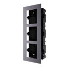 Boîtier de montage encastré pour 3 modules portier vidéo série kd8 - hikvision