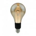 V-tac vt-2235 led ampoule 5w vintage g100 filament linéaire verre ambre e27 2200k – sku 2748