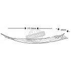 Hamac à barres en coton et polyester passion