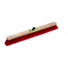 Balai cantonnier pvc rouge 100cm douille metal - thomas - 293