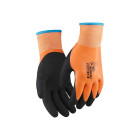 Gants de travail hiver enduits de latex résistants à la coupure niveau C Jauge 15 - Pack de 6 paires - 29831408 - Taille au choix