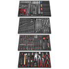 Servante équipée Jet6m4 FACOM + composition 4 tiroirs outillage à main + 1 table bar + 2 tabourets - édition limitée 100 ans - JET.6M4CM100Y