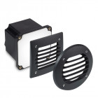 Applique 3000k basic, polycarbonate, noir