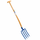 Fourche à bêcher manche 90 cm jad jardin