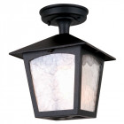 Plafonnier york 24,5 cm, noir