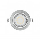 Lot de 3 spots led encastrable 3x3 watt - blanc chaud