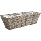Jardinière en osier gris taille 2