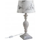 Lampe en bois mélancolie