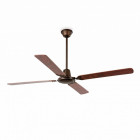 Ventilateur de plafond marron foncé malvinas