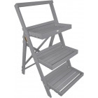 Échelle à plantes en pin - Couleur au choix