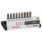 Set d'embouts de vissage Diamond Impact 25mm, 10 pièces BOSCH 2608522065