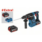 Perforateur burineur  sans-fil SDS-Plus GBH 18 V-26F  L-BOXX 2X 6.0Ah + 1x 5Ah+ Adapt USB GAA  061191000B