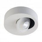 Plafonnier gris techno 1 ampoule 5 cm