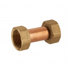 Raccord double femelle égal à écrous libres laiton F1/2' (15x21) NOYON & THIEBAULT - 180-1515L1