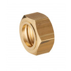 Écrou 6 pans laiton pour collet battu femelle F3/4' (20x27) NOYON & THIEBAULT - Ø 16 mm - 112-2016L1